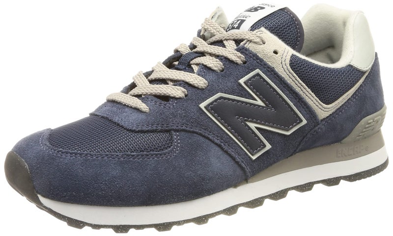 New Balance Mens 574 Core Sneaker NavyWhite 105