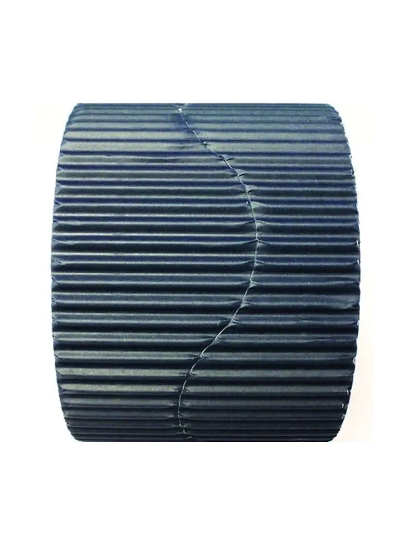Terabyte Corrugated Display Borders for School Classroom Decorations,Border Rolls for Displays Border Rolls Corrugated Backing Paper for Wall Displays School (Width 10cm x  Length 15cm) Dark Blue Color - Image 1