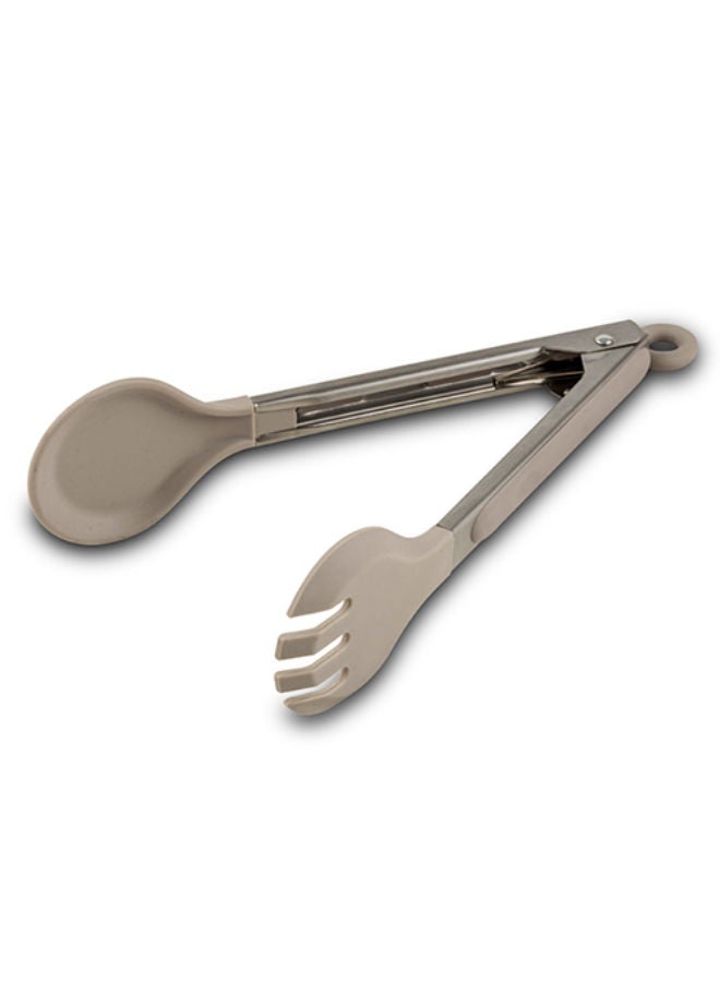 NAVA Silicone Food Tongs "Misty" -Beige - Image 1