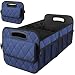 Deosk Car Trunk Organizer for SUV Car Organizers and Storage with Reinforced Handles Car Accessories for WomenMen 70L Waterproof Polyester Trunk OrganizerLarge Navy Blue - Image 2