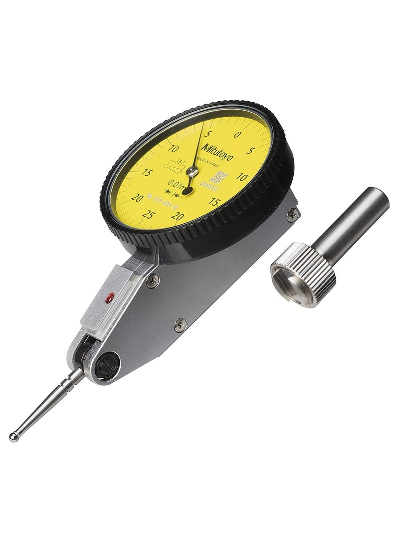 Mitutoyo Mitutoyo 51342410E DIAL TI BAS STD 05 mm 3 m Accuracy 001 mm Yellow 