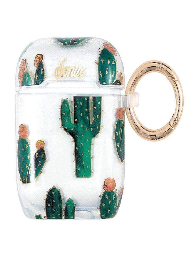 Sonix Prickly Pear Cactus Case for Airpod Gen 1 / Gen 2 [Hard Cover] Protective Cute Case for Apple Airpods - Image 1