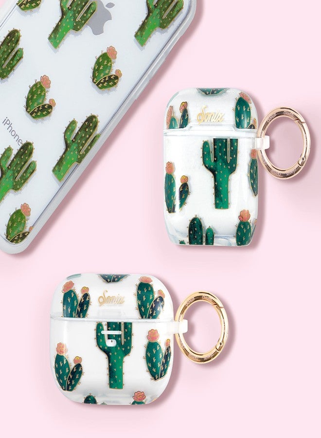 Sonix Prickly Pear Cactus Case for Airpod Gen 1 / Gen 2 [Hard Cover] Protective Cute Case for Apple Airpods - Image 5