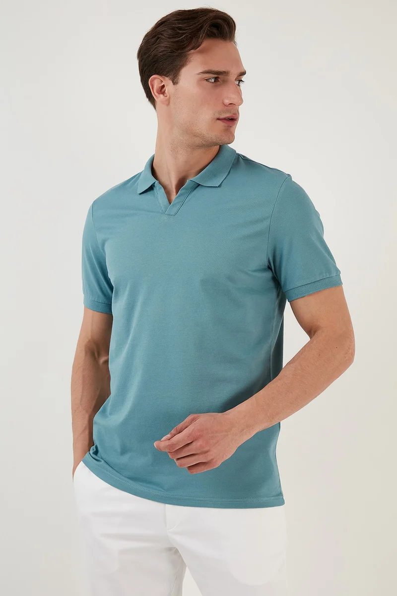 بوراتي Slim Fit Cotton Polo T Shirt Men's Polo T Shirt 5902141