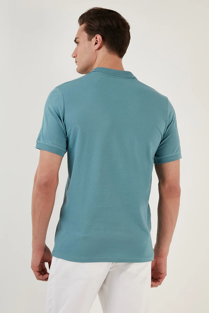 بوراتي Slim Fit Cotton Polo T Shirt Men's Polo T Shirt 5902141
