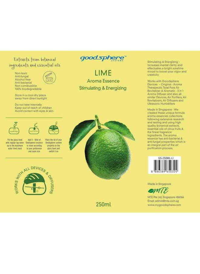 Goodsphere - Goodsphere Aroma Essence The Citrus Collection 250Ml Lime - Image 1