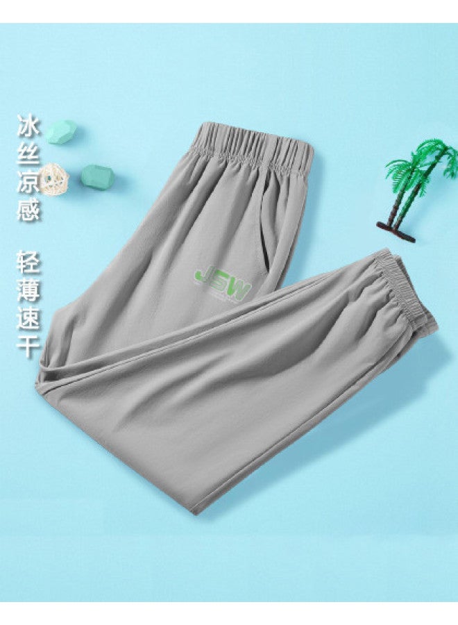 Jeanswest سراويل أولاد عصرية كاجوال ملابس رياضية للأطفال صيفية باردة سريعة الجفاف سراويل أنيقة كاجوال للأولاد الكبار - Image 1