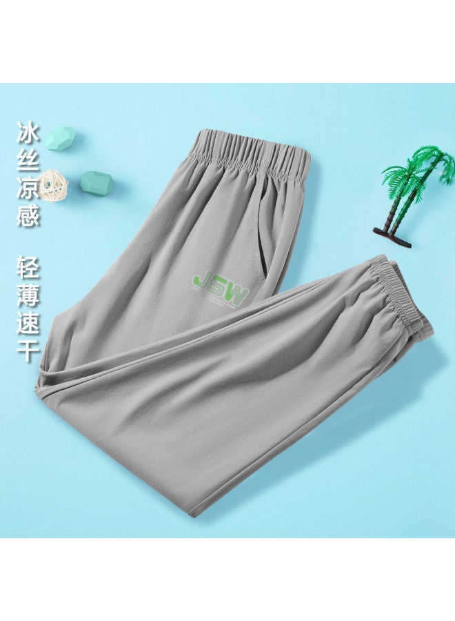 Jeanswest سراويل أولاد عصرية كاجوال ملابس رياضية للأطفال صيفية باردة سريعة الجفاف سراويل أنيقة كاجوال للأولاد الكبار - Image 2