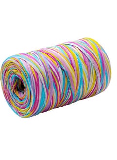 Y&D Colored Paper String Raffia Ribbon Craft Packing Twine Yarn for Box Wrapping Party Festival Holiday Wedding Decor  - Image 3