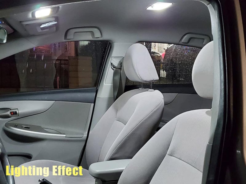ENDPAGE 14pcs Camry LED Interior Light Kit for Toyota Camry 2007 2008 2009 2010 2011 2012 2013 2014 2015 2016 2017 2018 2019 2020 White Interior LEDs Package + License Plate Lights, Install Tool - Image 4
