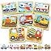 Benresive Wooden Toddler Puzzles Montessori Toys for 1 2 3 Year Old Boys Toys for 1 2 3 Year Old Boy Birthday Gifts 8 Pack Vehicle Toddler Learning Educational Puzzles - Image 2