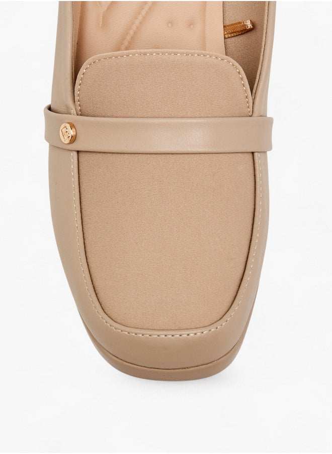 Flora Bella By Shoexpress Solid Slip-On Mules with Wedge Heels  - Image 4