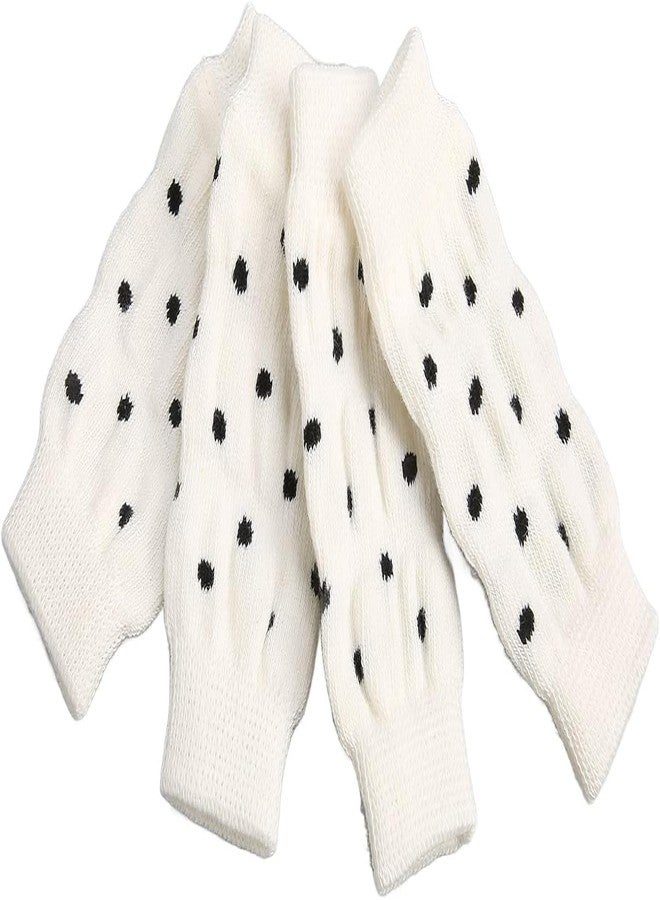 زيروديس واقيات كوع الكلاب من زيروديس، 4 قطع، واقيات مرنة لمفصل ساق الحيوانات الأليفة، أغطية دافئة لمفصل ساق الكلاب، أكمام محبوكة لمدفئات ساق الحيوانات الأليفة، لفائف داعمة للساق، مقاس كبير جدًا - Image 3