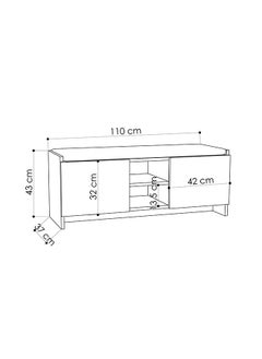 Mourah Zulla Bench & Shoe Cabinet - 8 Pairs - Brown/Brown - 2 Years Warranty - pzsku/Z44FB1EC10C5F0AA667E3Z/45/_/1676278081/24d91ae0-6917-4179-b5cd-7d787766aa82