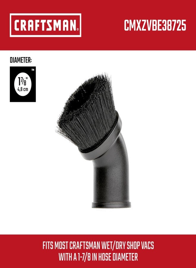 CRAFTSMAN CMXZVBE38725 1-7/8 in. Dusting Brush Wet/Dry Vac Attachment - Image 3