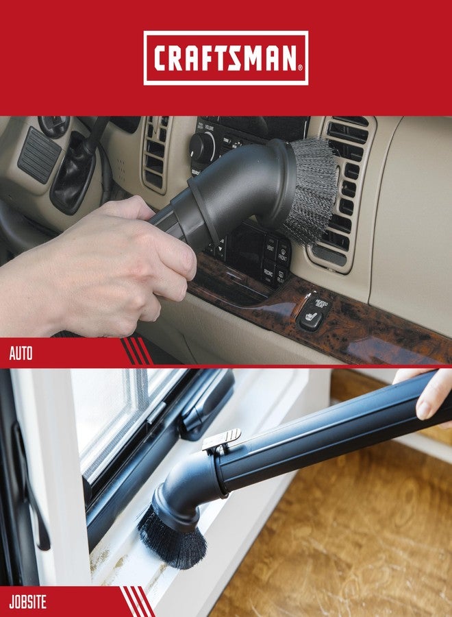CRAFTSMAN CMXZVBE38725 1-7/8 in. Dusting Brush Wet/Dry Vac Attachment - Image 4
