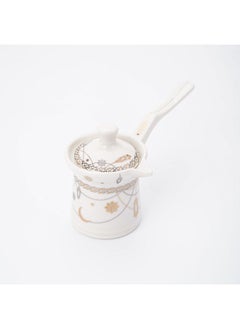 Rosa By Fathy Mahmoud Rosa / Porcelain ( Zina coffee pot + Lid) 