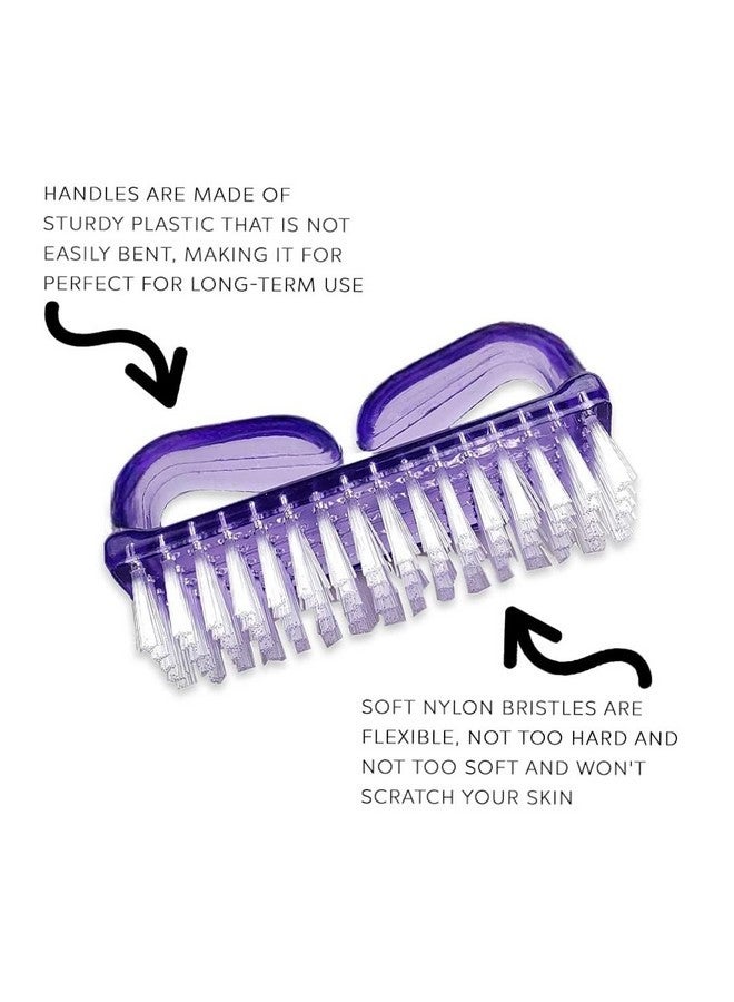 DreamCut Handle Nail Brush - Fingernail Brush Cleaner, Hand Scrub Cleaning Brush  - Image 2