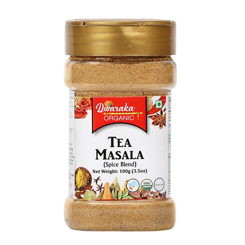 Dwaraka Organic  Tea Masala 35oz Healthy Organic Non GMO All Natural - Image 3