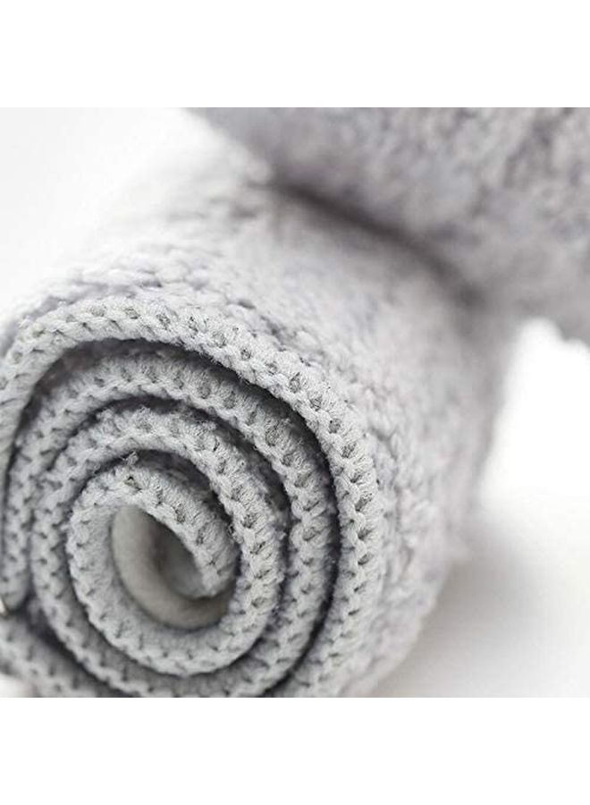 8-Piece Cloth Head Replacement For Deerma Water Spray Sweeper Grey 35.5x12cm - Image 4