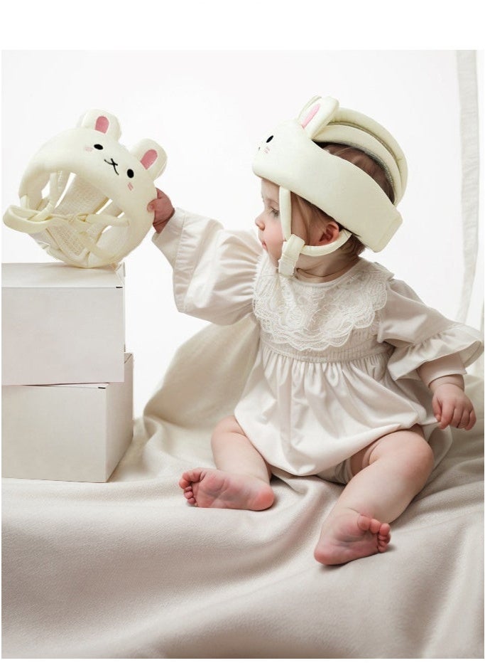 GIFT Baby Head Protector Baby Helmet Cushion Pillow Toddler Breathable Safety Protect Hat, with Adjustable Straps for Infant Toddlers and Kids Learn to Walk - Image 2
