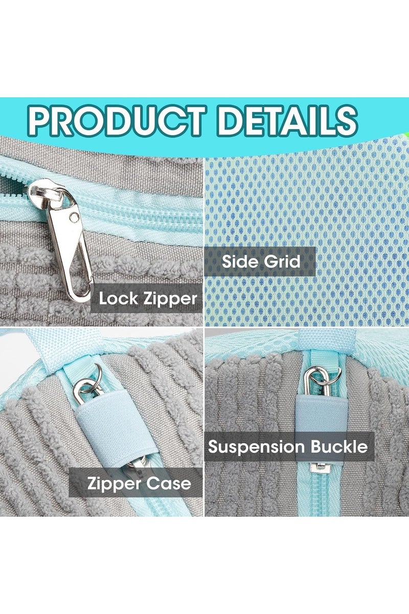 2Pcs Shoe Washing Bags for Washing Machine, Laundry Cleaning Shoe Bag Kit, Washer and Dryer, Suit for All Shoe Types and Sizes(2,Grey) - Image 3