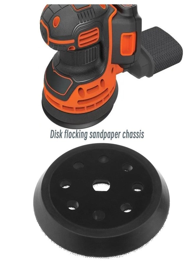 ECSiNG Sanding Pad Replacement Compatible with Black & Decker KA190 S E/ BD190 S E/ SPEC375/ PEC376 Sanding Disc Backing Pads 125mm - Image 2