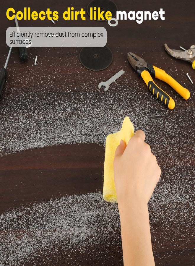 CAREGY 36Pcs Tack Cloth for Removing Dust from Woodworking, Sanding Particles, Clean & Polish, Ideal for Woodworking & Painting,Wax and Silicone Free, 18 x 36 Inches Dust Cloths - Image 4