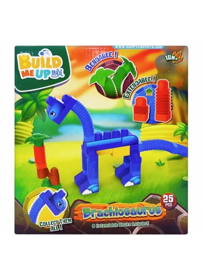 Happy Line Build Me Up Brachiosaurus - 25 Pcs - Image 1