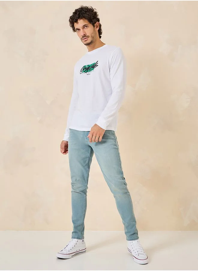 ستايلي Cotton Stretch 5-Pocket Skinny Fit Jeans