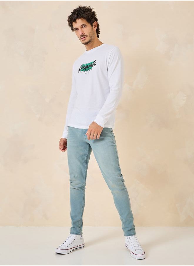 Styli - Cotton Stretch 5-Pocket Skinny Fit Jeans - Image 1