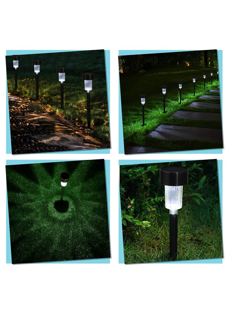 Solar Lights Outdoor, 6 Pack solar pathway lights outdoor, Waterproof, LED Landscape garden lights Solar Powered, Outdoor Lights Solar Garden Lights for Pathway, Walkway, Patio, Yard, Driveway - Image 3