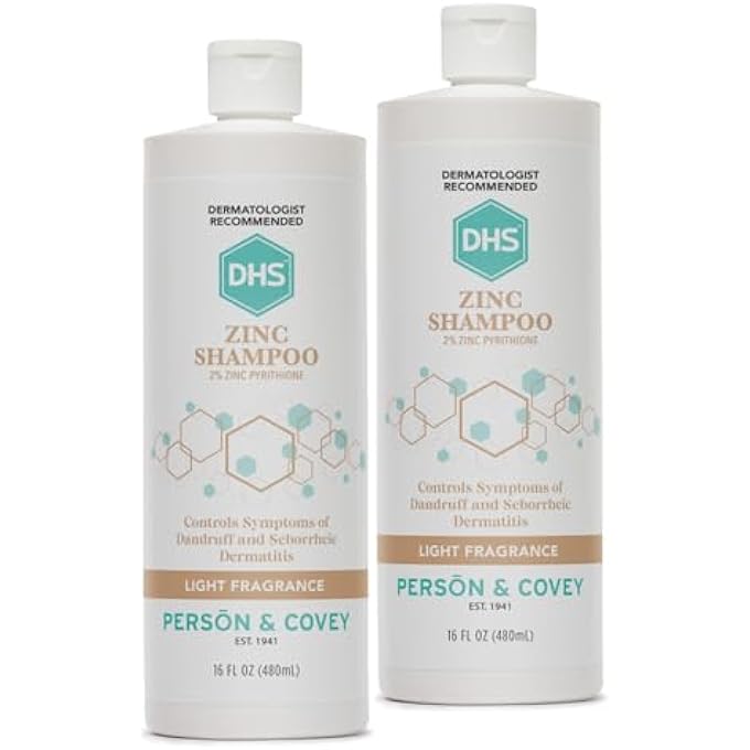 DHS ZINC SHAMPOO, 16OZ (PACK OF 2) - Image 1