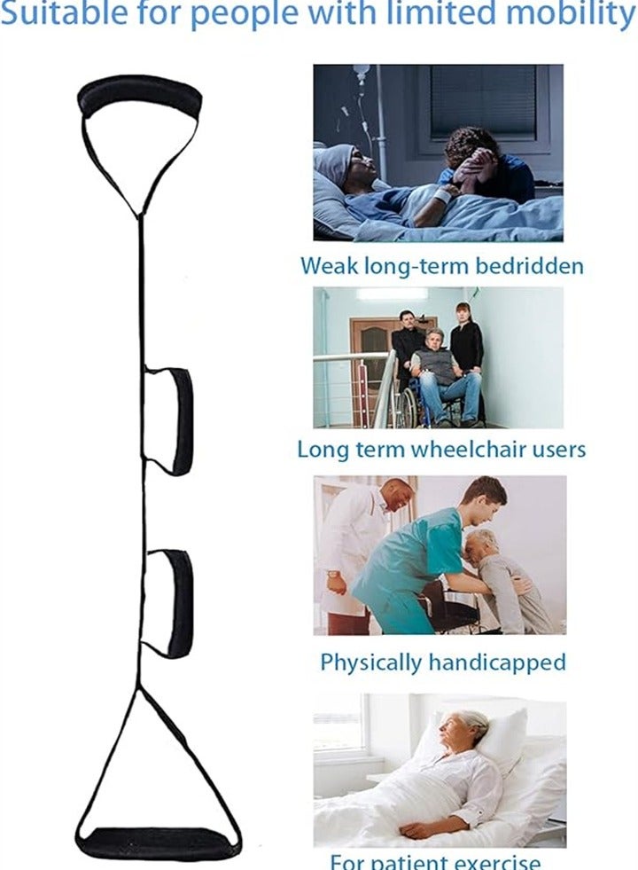 Leg Lift with Rigid Foot Lift - with Hand Grip and Soft Foot Pad For Adults, Elderly, Disabled and Pediatrics - Walker (Soft Grip) - Image 2