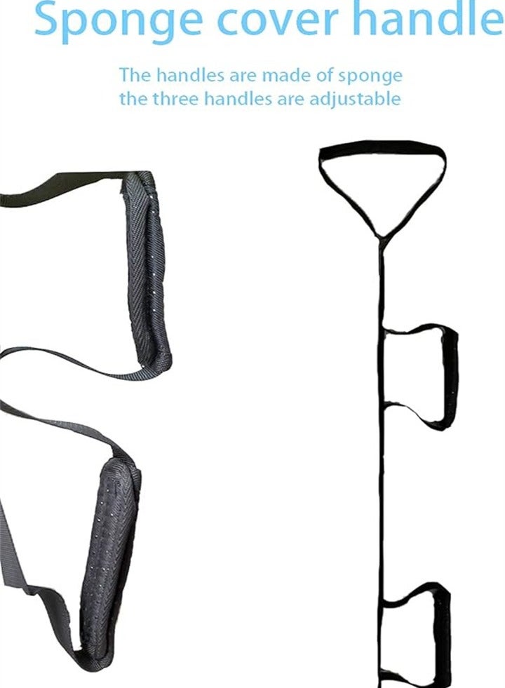 Leg Lift with Rigid Foot Lift - with Hand Grip and Soft Foot Pad For Adults, Elderly, Disabled and Pediatrics - Walker (Soft Grip) - Image 4