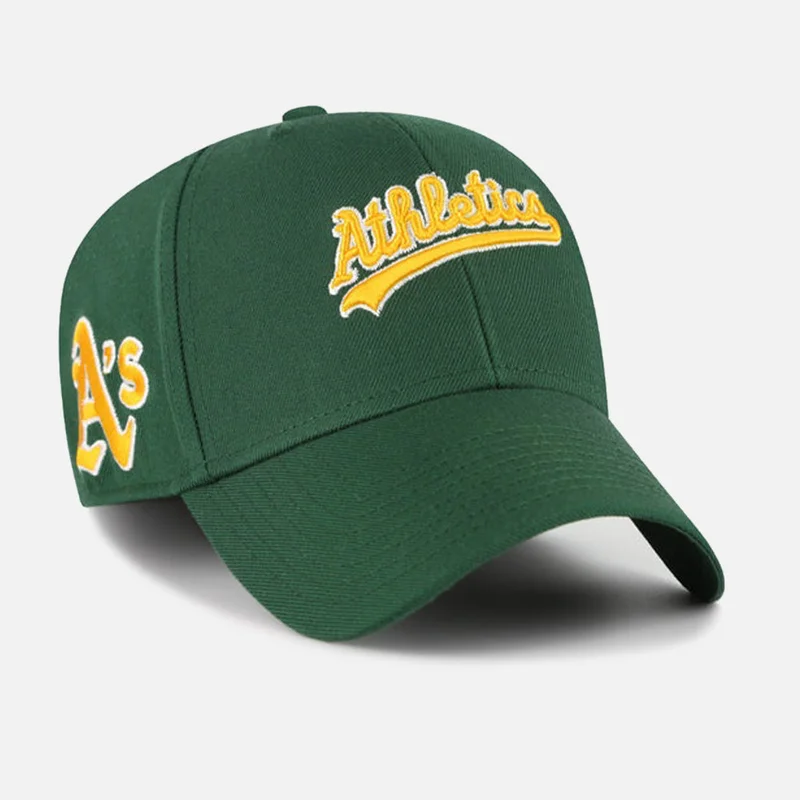 47 MLB Oakland Athletics Ballpark Script Shot MVP Adjustable Hat - Men