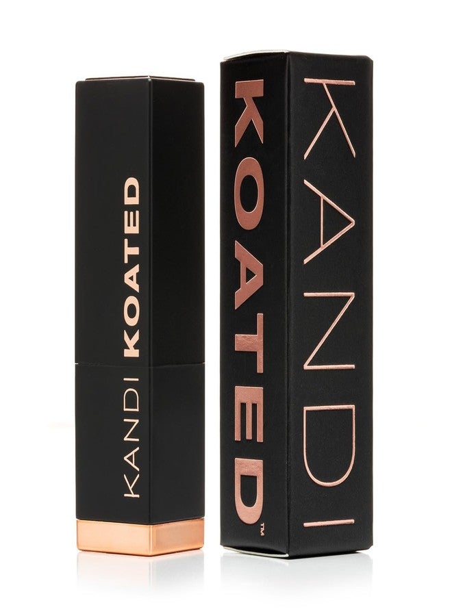 Kandi Koated Suede Matte Lipstick [Illicit] - Opaque Black Matte Lip Color with Cruelty-Free Formula | Creamy Texture, Rich Colors, Paraben-Free | Beauty & Makeup - Image 3