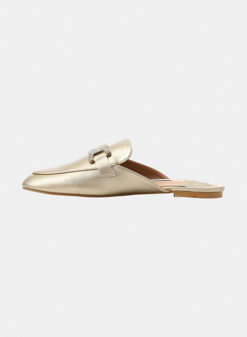 Dejavu Shoes FAN-DJTX-010  Flat Leather Slippers For Women - Image 4
