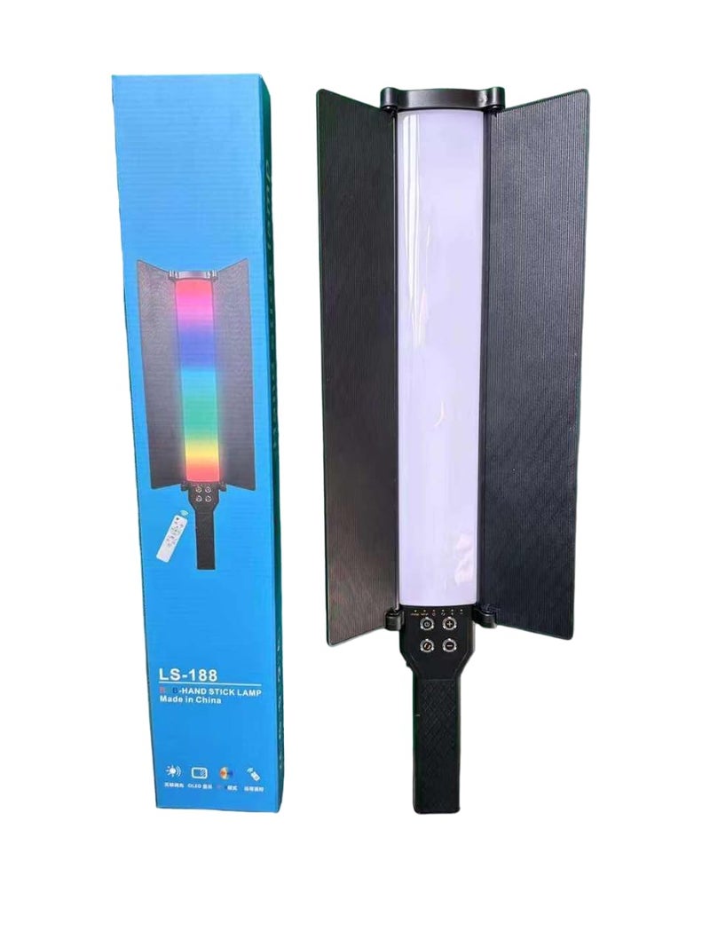 IAS LS-188 25W RGB Led Stand Led High Power Hand Light Hand Held Light with Battery Light Stick for Hand with Remote - Image 1