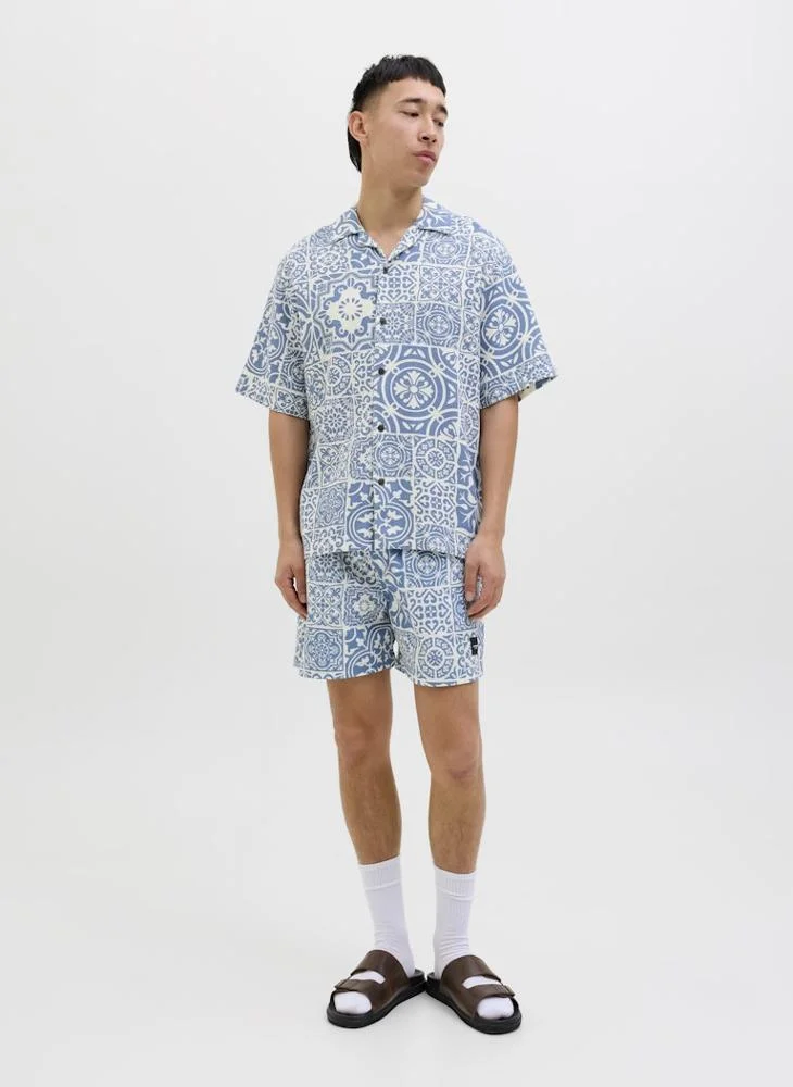 JACK & JONES Graphic Printed Regular Fit Shirt
