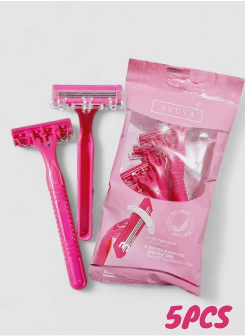 Disposable Razor Blades For Women 5 pieces