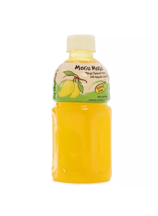 Mogu Mogu Mogu Mogu Mango Flavor Juice 320ml- Yellow  - Image 1