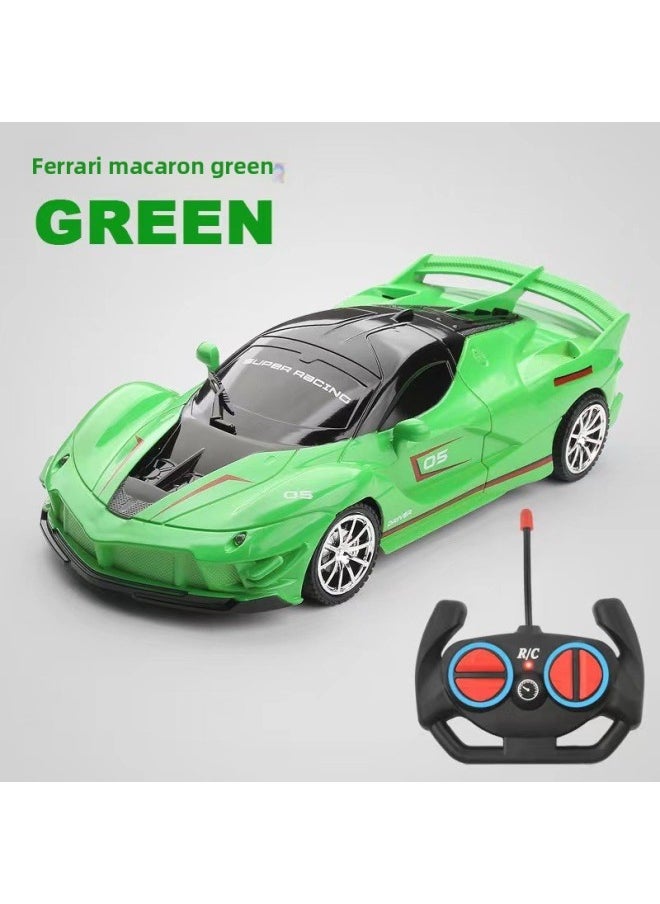 Remote Control Car Rechargeable High-speed Electric Remote Control Car Drift Sports Car Four-way Racing Children Boy Toy Car-Color:2024 Hot Racing-farmanba Orange [gift Box]-Proportion:1 Package Special Charging Set + Remote Control [free Remote Control Battery]  - Image 5