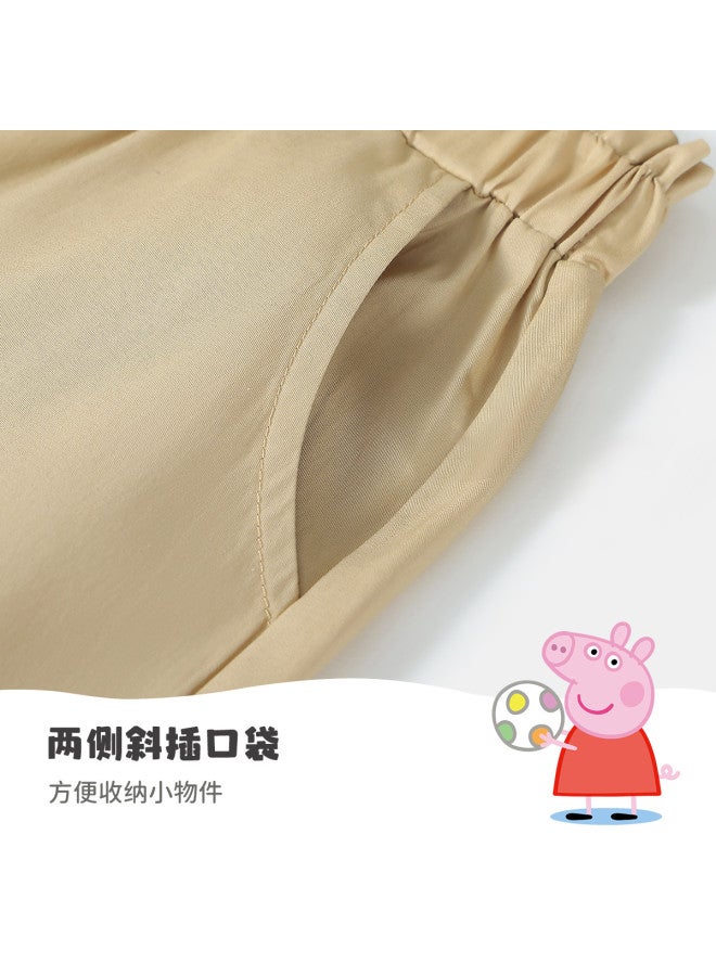 Peppa Pig شورتات رياضية غير رسمية للفتيات خفيفة الوزن وقابلة للتنفس لصيف - بنطلونات أطفال ناعمة ومريحة - Image 5
