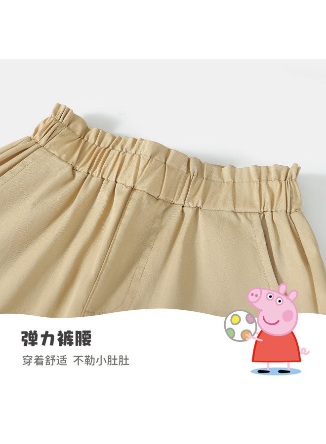 Peppa Pig شورتات رياضية غير رسمية للفتيات خفيفة الوزن وقابلة للتنفس لصيف - بنطلونات أطفال ناعمة ومريحة - Image 4