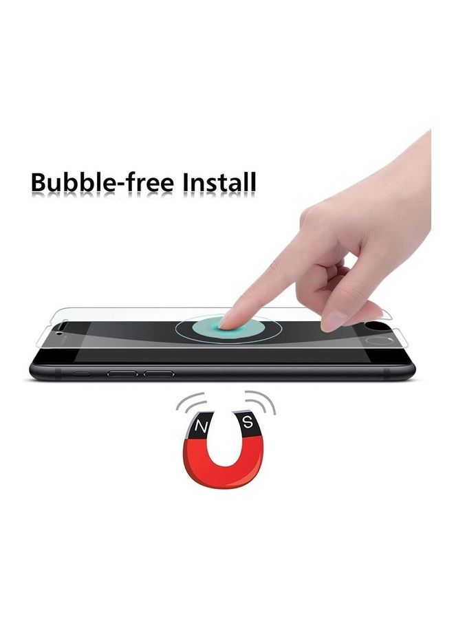 أي سي إس قطعتان من لاصق حماية للشاشة من الزجاج المقوى لهاتف سامسونج جالاكسي A10S شفاف - Image 2