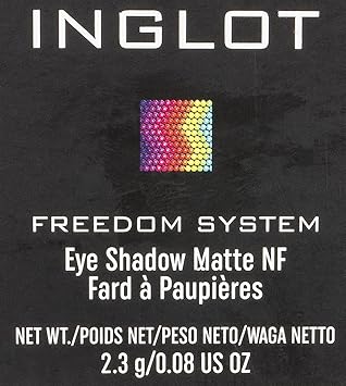 Inglot Freedom System Eye Shadow Matte NF Eye shadow with a matte finish Professional formulation and longlasting effect Ideal for everyday and evening makeup 3 g 335 - Image 2