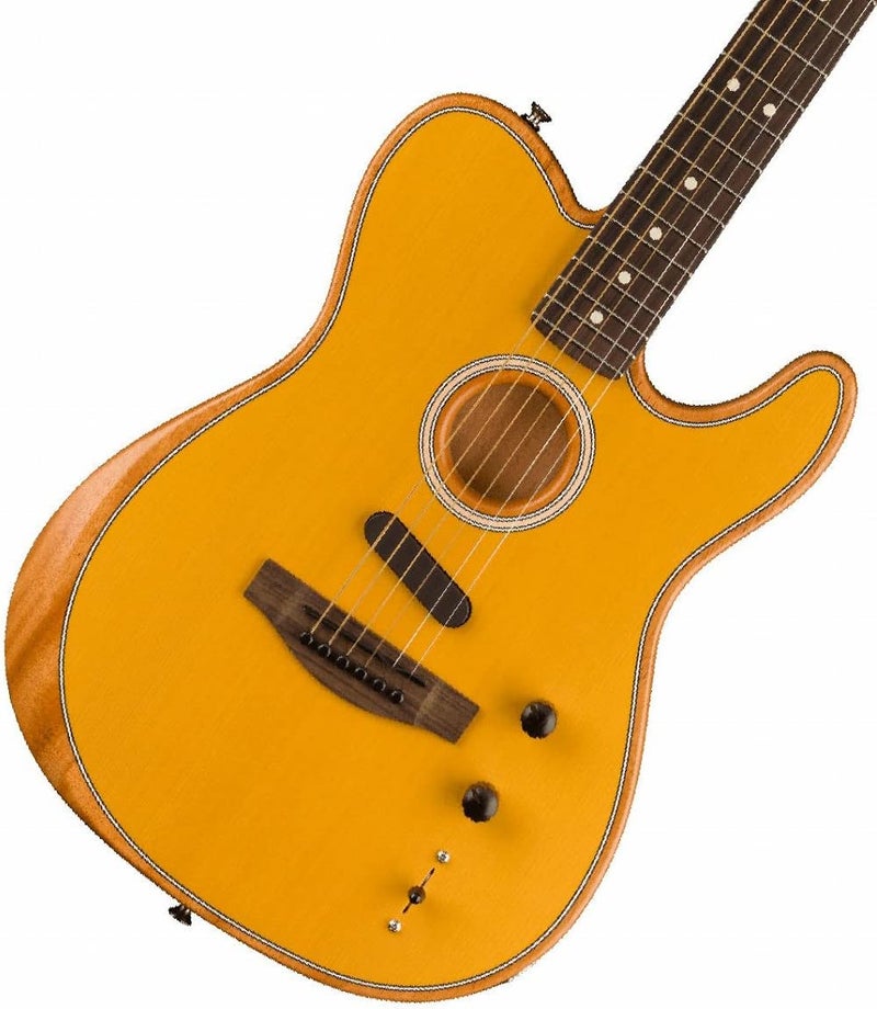 Fender Acoustasonic Player Telecaster - Butterscotch Blonde - Image 1