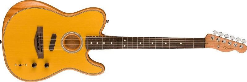 Fender Acoustasonic Player Telecaster - Butterscotch Blonde - Image 3