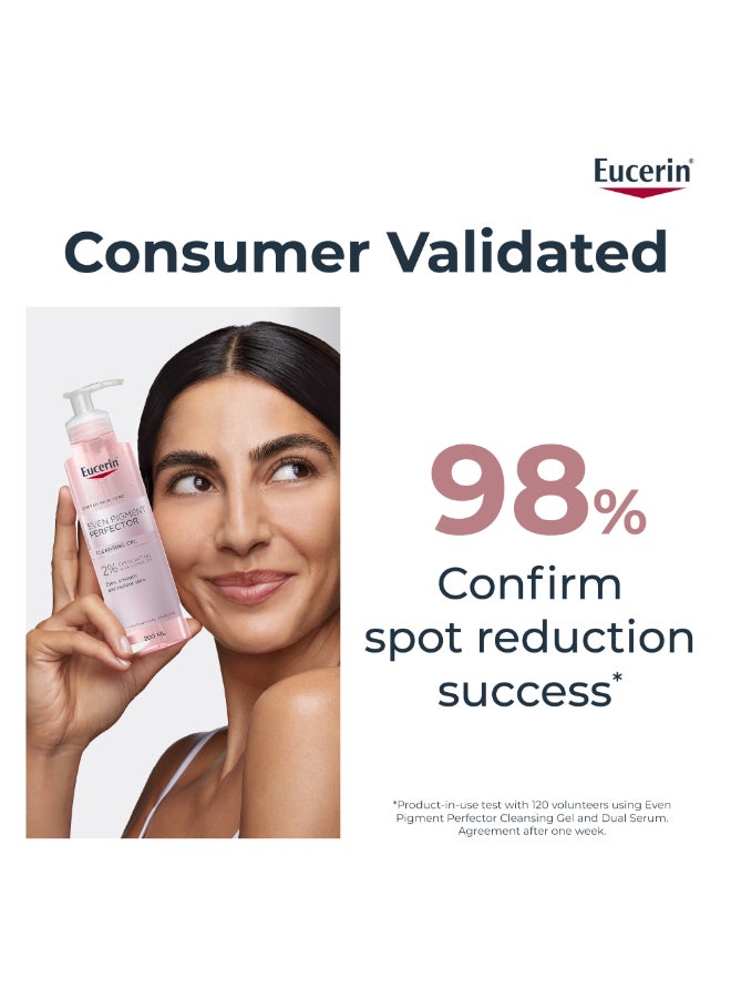 Eucerin Even Pigment Perfector Exfoliating Face Cleansing Gel With Aha For Dark Spots, 200Ml - Image 4